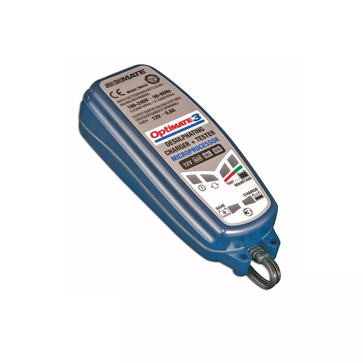 CHARGEUR OPTIMATE 3 TM430 CHARGEUR OPTIMATE 3 TM430 – Image 1