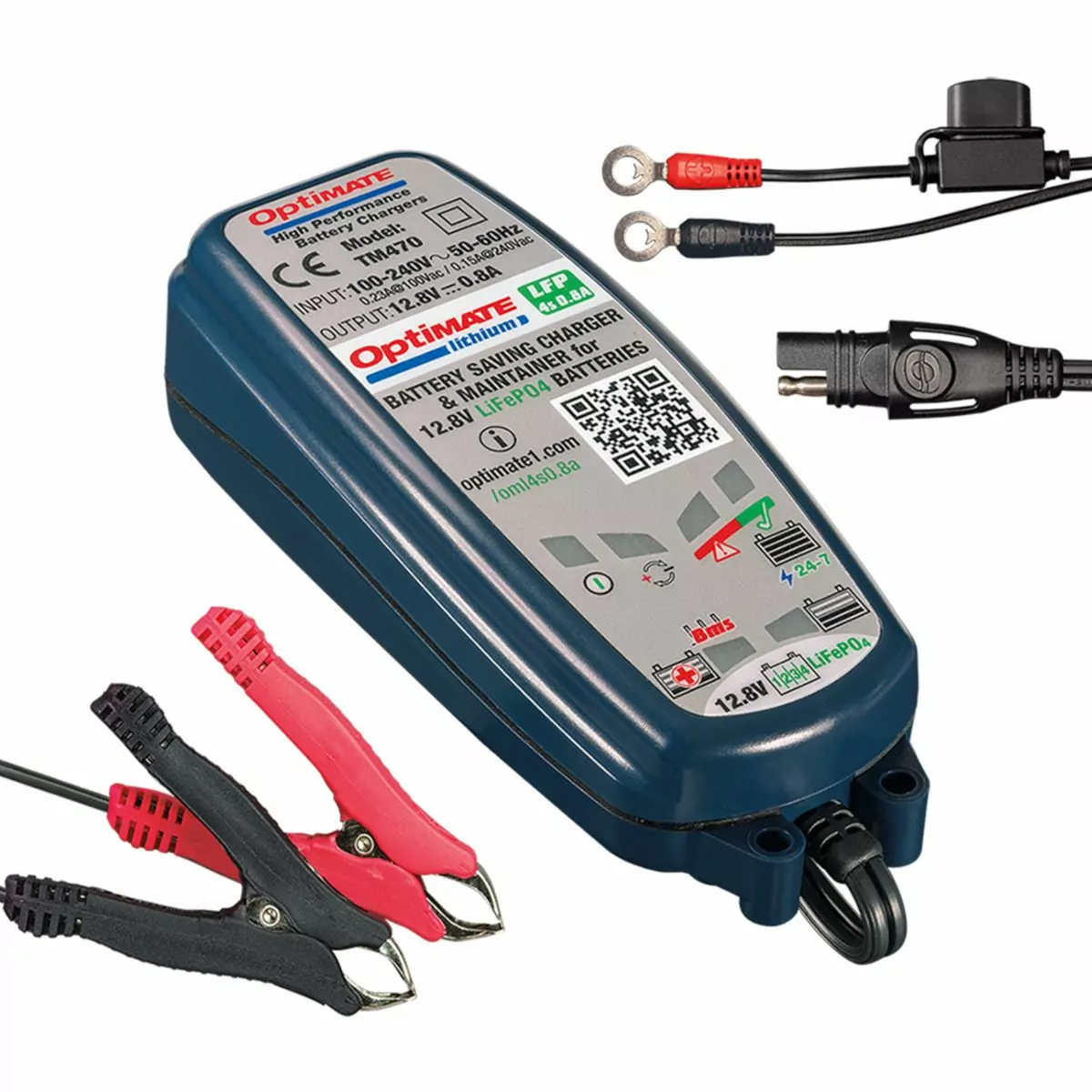 CHARGEUR OPTIMATE LITHIUM LFP 4S 800 MAh TM470 CHARGEUR OPTIMATE LITHIUM LFP 4S 800 MAh TM470 – Image 1