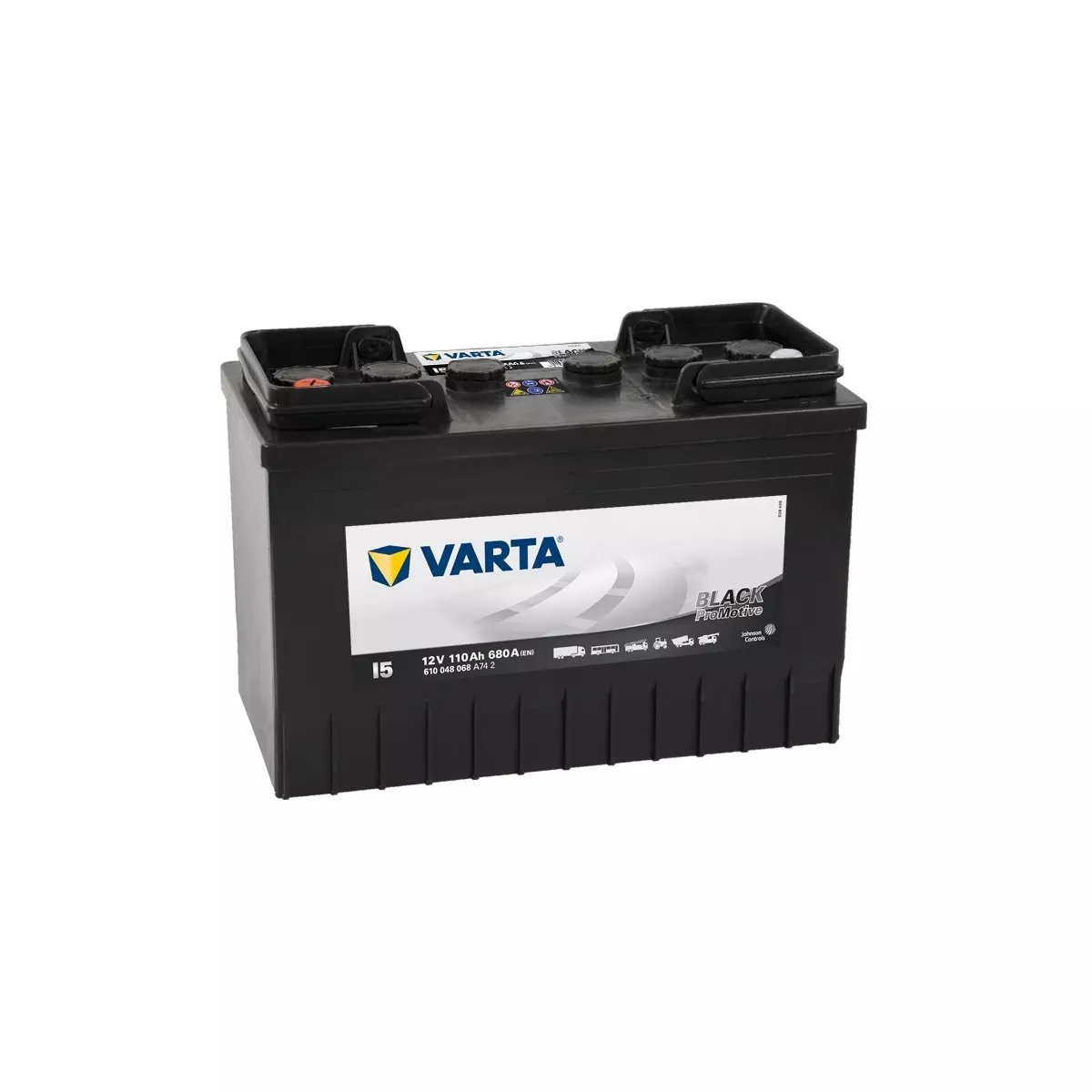 BATTERIE VARTA PROMOTIVE BLACK I5 12V 110AH 680A BATTERIE VARTA PROMOTIVE BLACK I5 12V 110AH 680A – Image 1