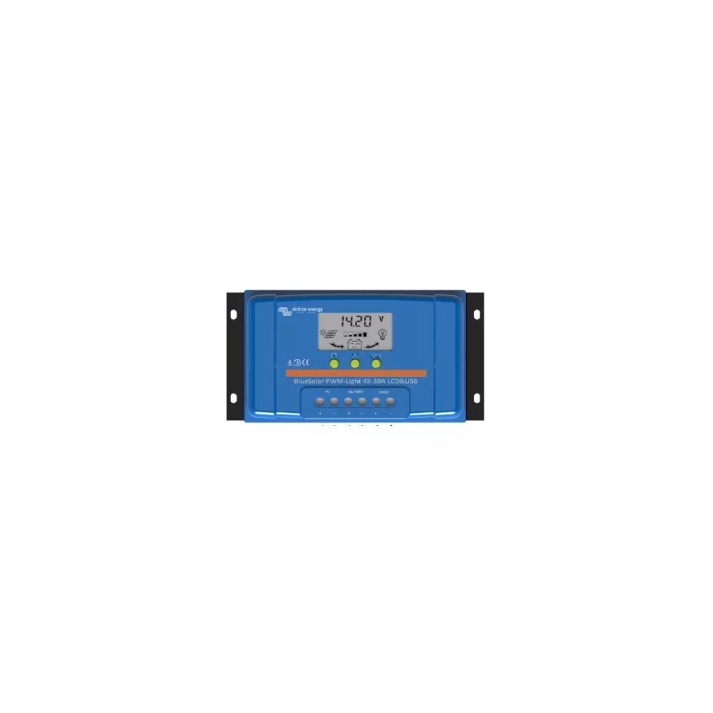 CONTROLEUR DE CHARGE VICTRON ENERGY BLUESOLAR PWM LCD&USB 12/24V 30A
