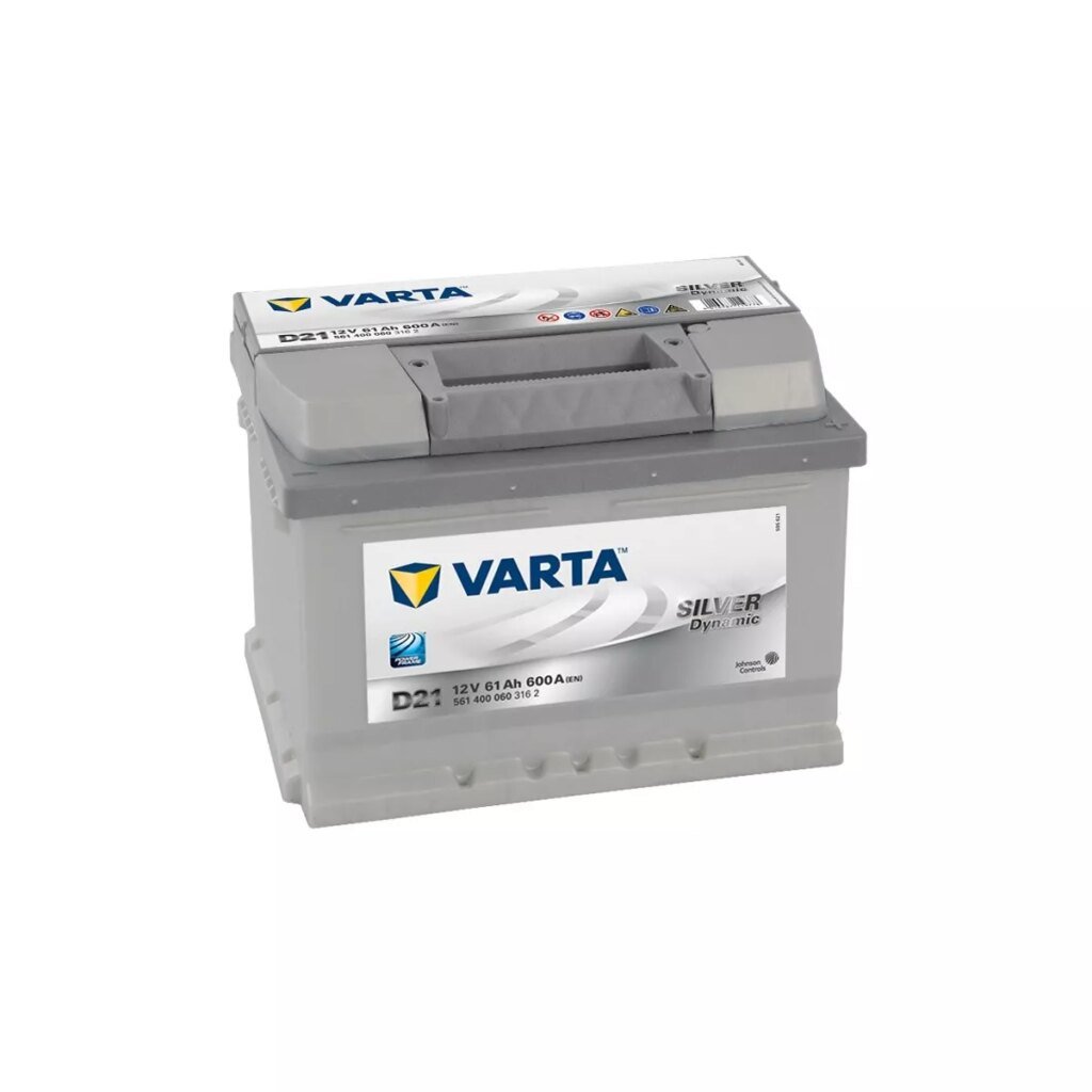 BATTERIE VARTA SILVER DYNAMIC D21 12V 61AH 600A