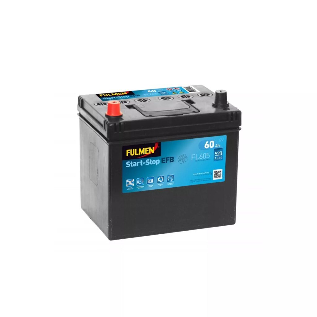 BATTERIE EFB FULMEN FL605 12V 60AH 520A