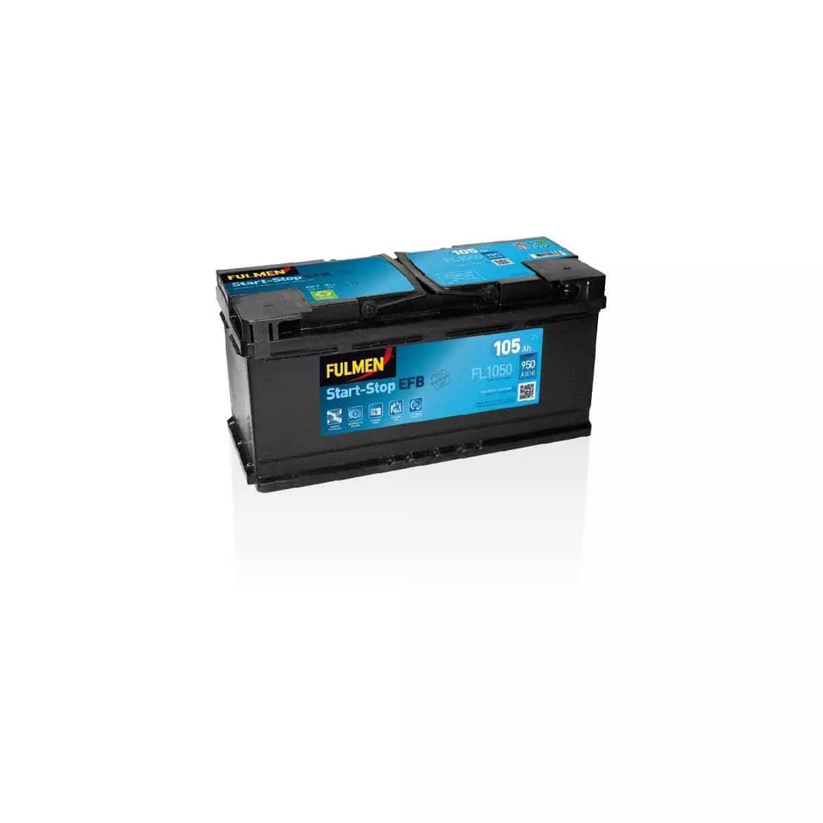 BATTERIE EFB FULMEN FL1050 12V 105AH 950A BATTERIE EFB FULMEN FL1050 12V 105AH 950A – Image 1