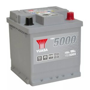 BATTERIE YUASA YBX5202 SILVER 12V 45Ah 440A