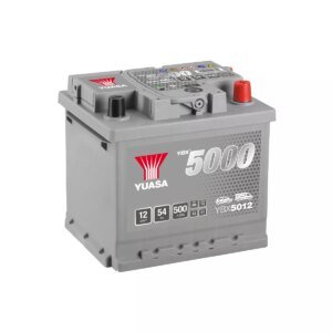 BATTERIE YUASA YBX5012 SILVER 12V 54Ah 500A