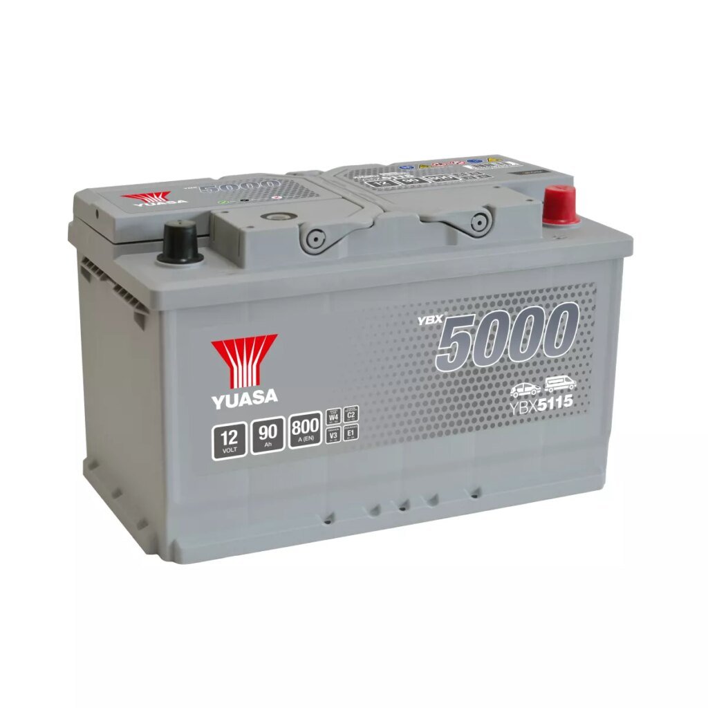 BATTERIE YUASA YBX5115 SILVER 12V 90Ah 800A