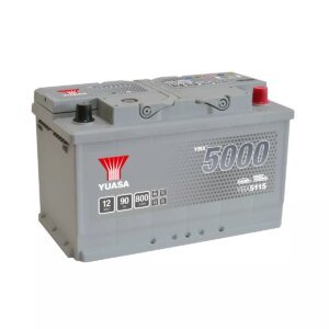 BATTERIE YUASA YBX5115 SILVER 12V 90Ah 800A