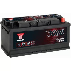 BATTERIE YUASA YBX3017 12V 90Ah 800A