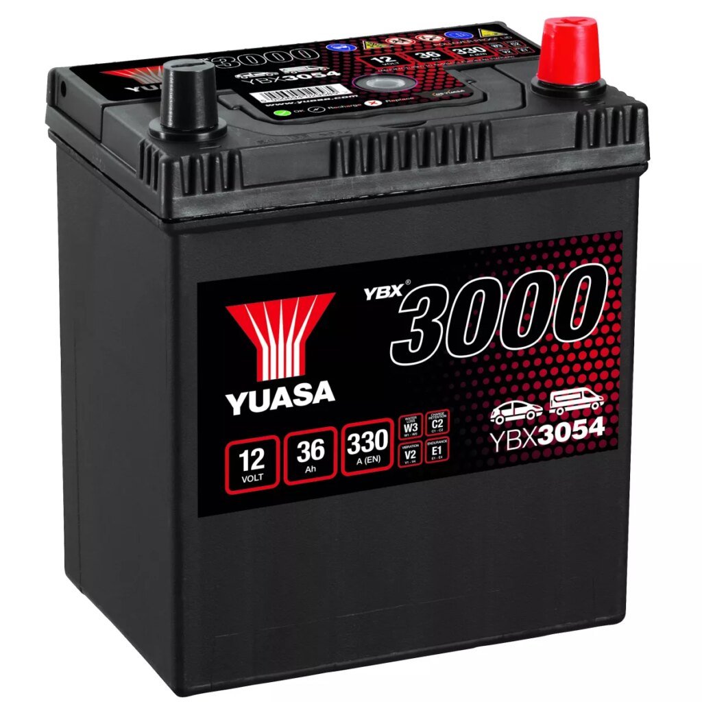 BATTERIE YUASA YBX3054 12V 36Ah 330A