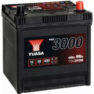 BATTERIE YUASA YBX3108 12V 50Ah 400A