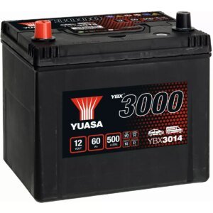 BATTERIE YUASA YBX3014 12V 60Ah 500A
