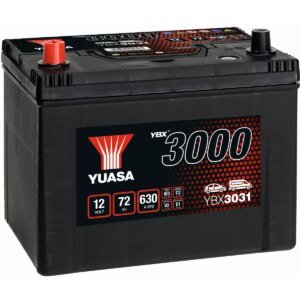 BATTERIE YUASA YBX3031 12V 72Ah 630A