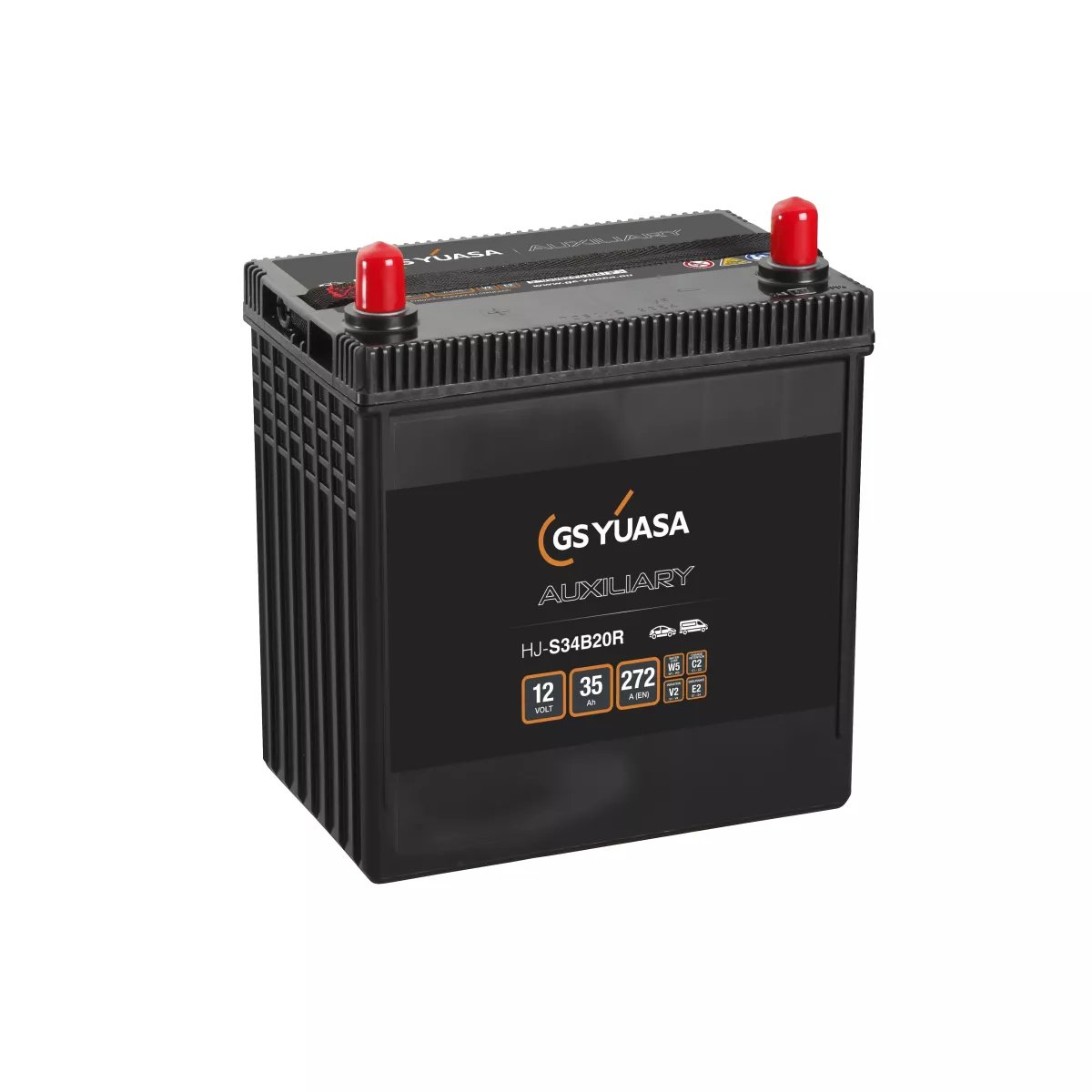 BATTERIE YUASA HJ-S34B20R AGM 12V 35Ah 272A BATTERIE YUASA HJ-S34B20R AGM 12V 35Ah 272A – Image 1