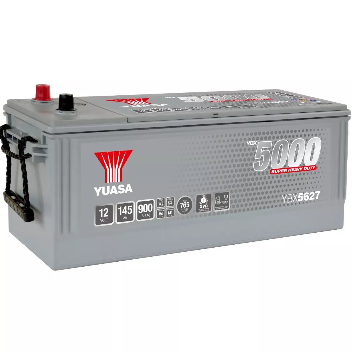 BATTERIE YUASA YBX5627 CARGO SUPER HEAVY DUTY 12V 145Ah 900A BATTERIE YUASA YBX5627 CARGO SUPER HEAVY DUTY 12V 145Ah 900A – Image 1