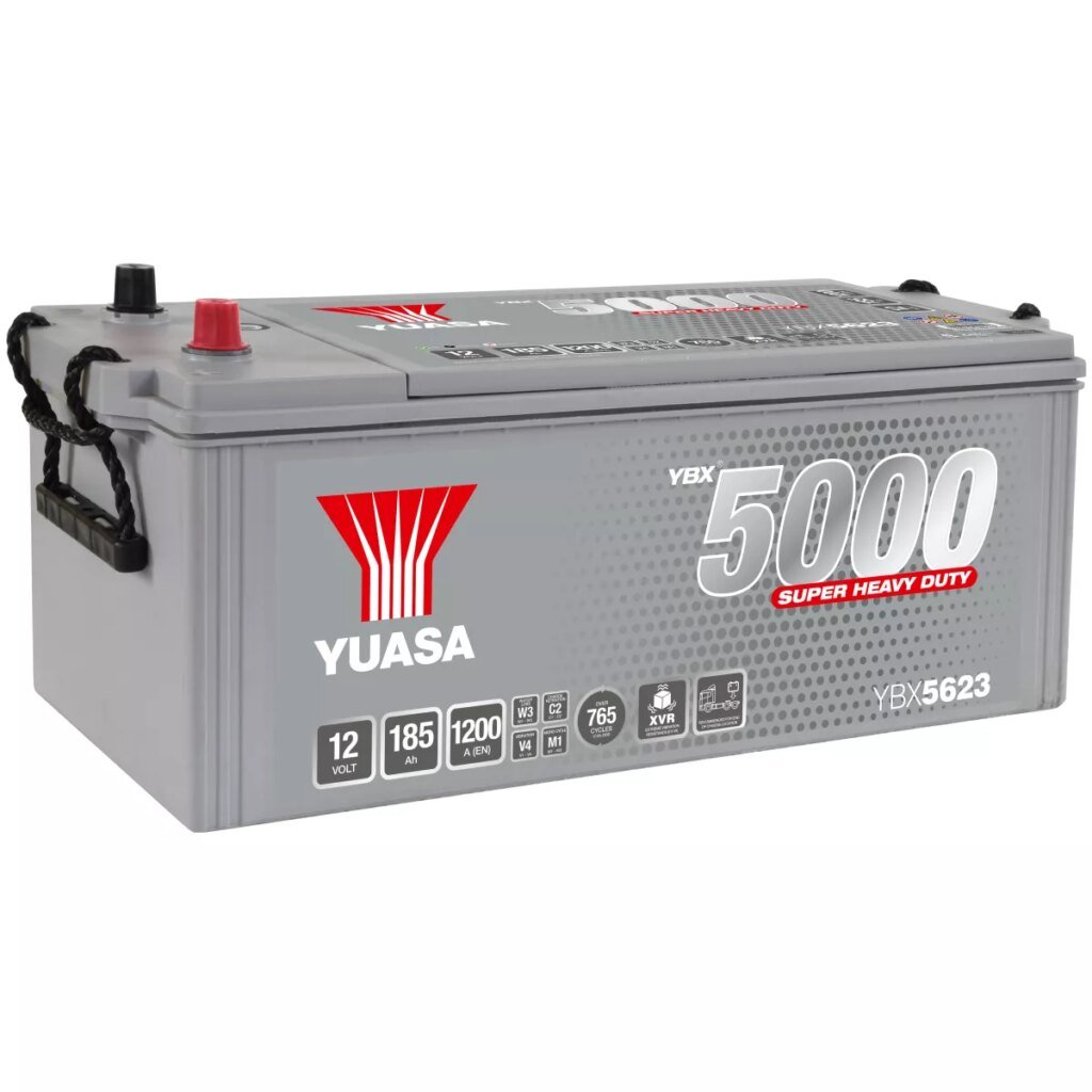 BATTERIE YUASA YBX5623 CARGO SUPER HEAVY DUTY 12V 185Ah 1200A
