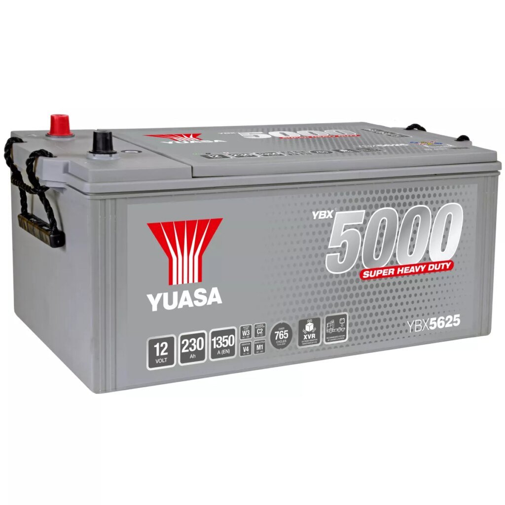 BATTERIE YUASA YBX5625 CARGO SUPER HEAVY DUTY 12V 230Ah 1350A