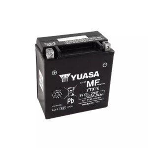 BATTERIE MOTO YUASA YTX16 12V 14AH 230A