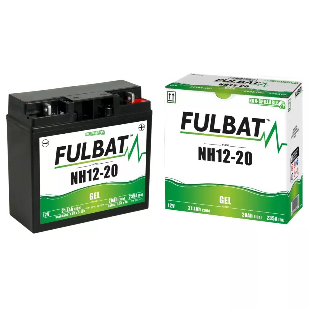 BATTERIE MOTO FULBAT GEL NH12 20 (BMW) 12V 21,1AH 235A