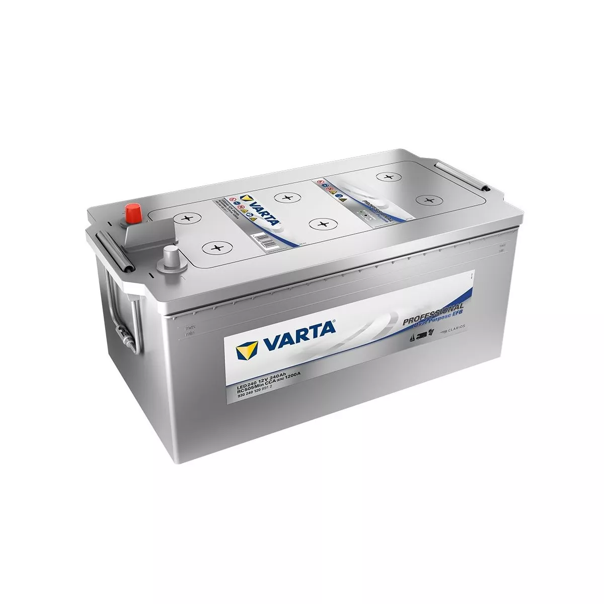 BATTERIE VARTA DUAL PURPOSE EFB LED240 12V 240AH 1200A BATTERIE VARTA DUAL PURPOSE EFB LED240 12V 240AH 1200A – Image 1
