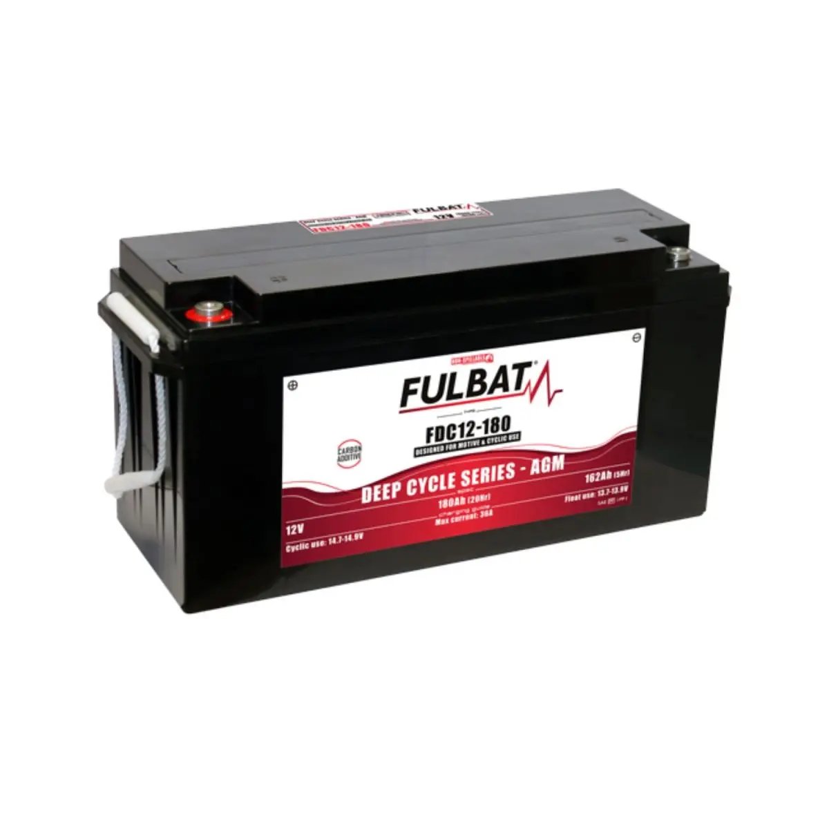 Batteries Deep Cycle AGM FDC12-180 Batteries Deep Cycle AGM FDC12-180 – Image 1