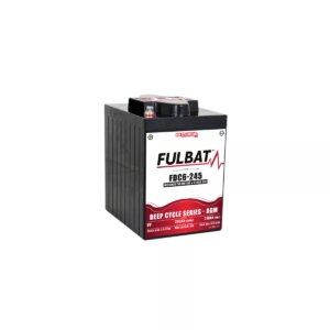 BATTERIE DEEP CYCLE AGM CARBON FULBAT FDC6 245 6V 245AH