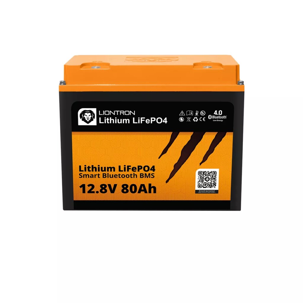 BATTERIE LIONTRON LiFePO4 12,8V 80Ah LX smart BMS w. Bluetooth