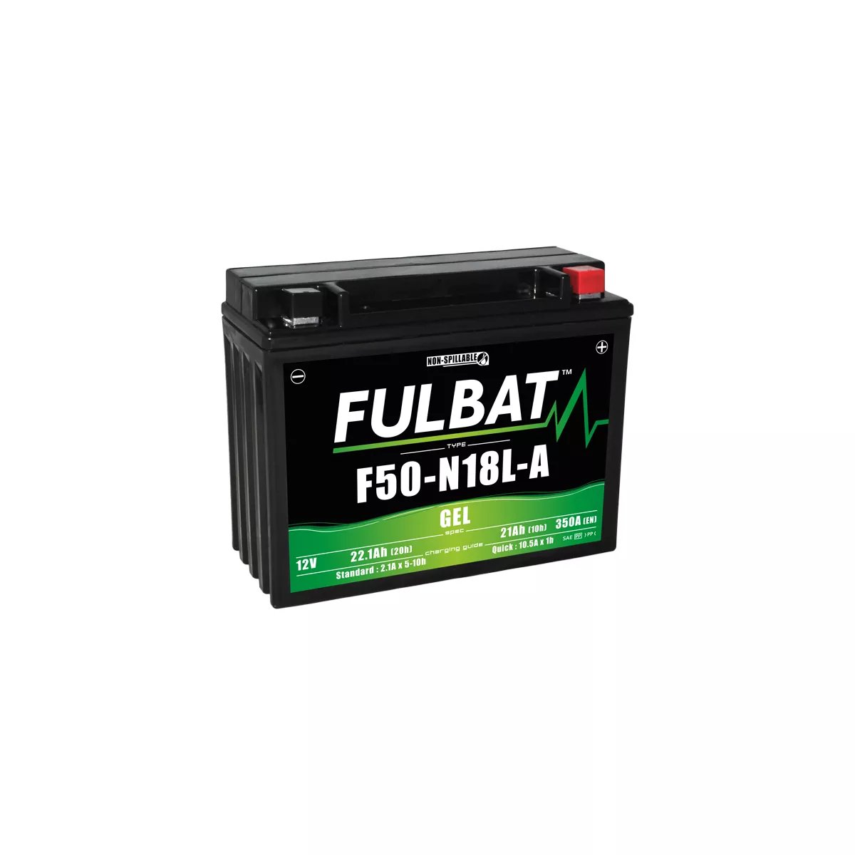 BATTERIE MOTO FULBAT GEL F50-N18L-A3 12V 20AH 260A BATTERIE MOTO FULBAT GEL F50-N18L-A3 12V 20AH 260A – Image 1