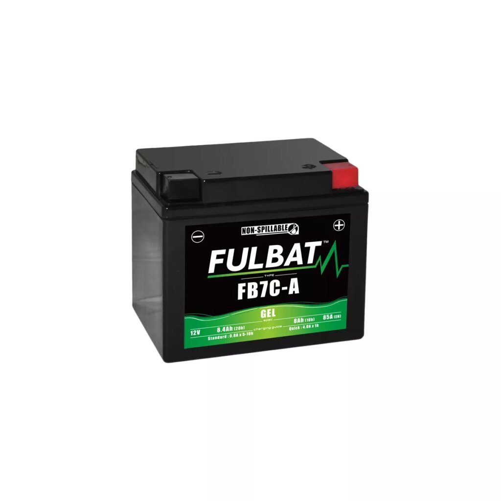 BATTERIE MOTO FULBAT GEL FB7C A 12V 8AH 85A