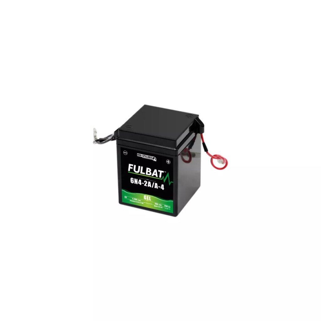 BATTERIE MOTO FULBAT GEL 6N4 2A/A 4 6V 4,2AH 25A