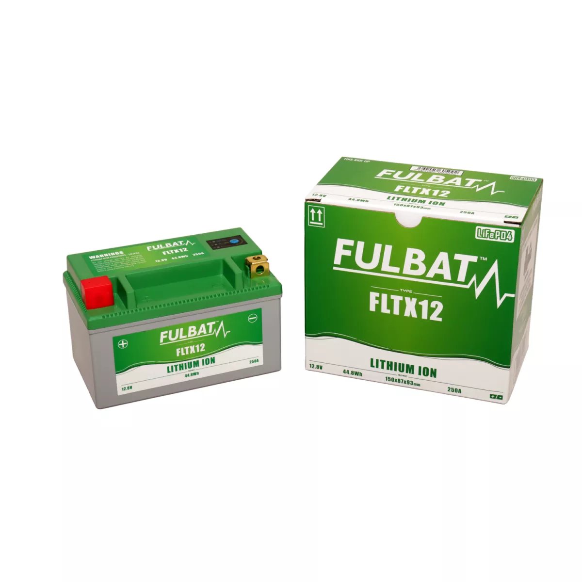 BATTERIE MOTO FULBAT LITHIUM LIFEPO4 FLTX12 12V 44,8WH 250A BATTERIE MOTO FULBAT LITHIUM LIFEPO4 FLTX12 12V 44,8WH 250A – Image 1