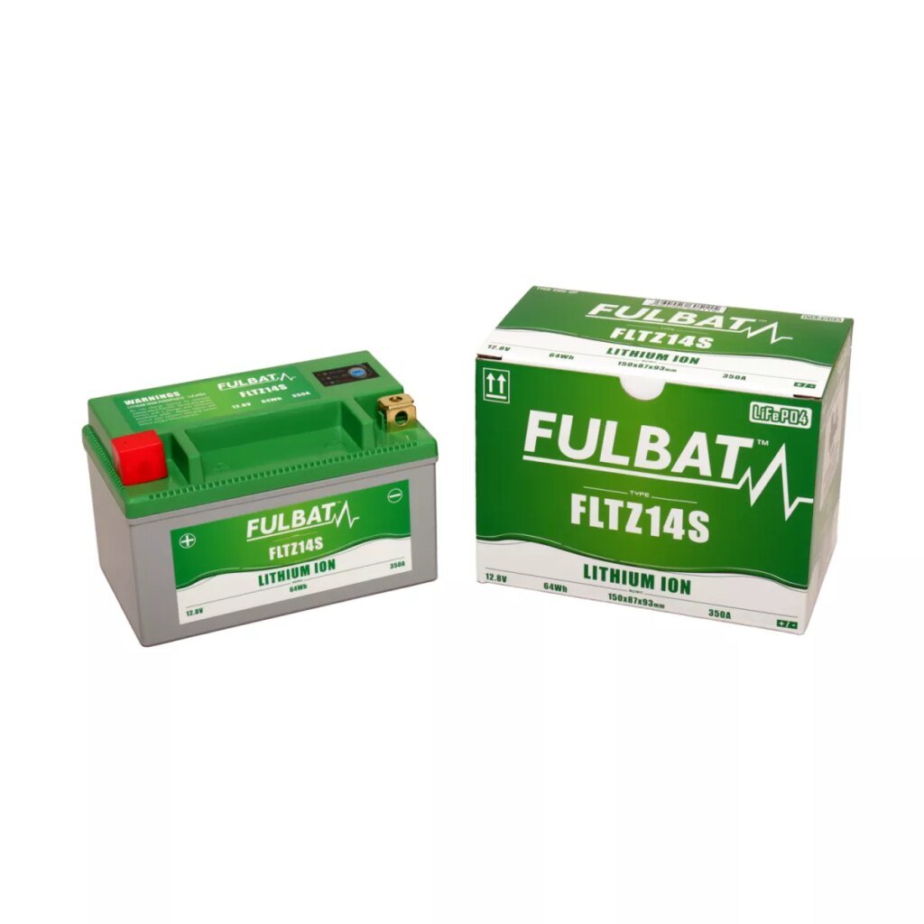 BATTERIE MOTO FULBAT LITHIUM LIFEPO4 FLTZ14S 12V 64WH 350A