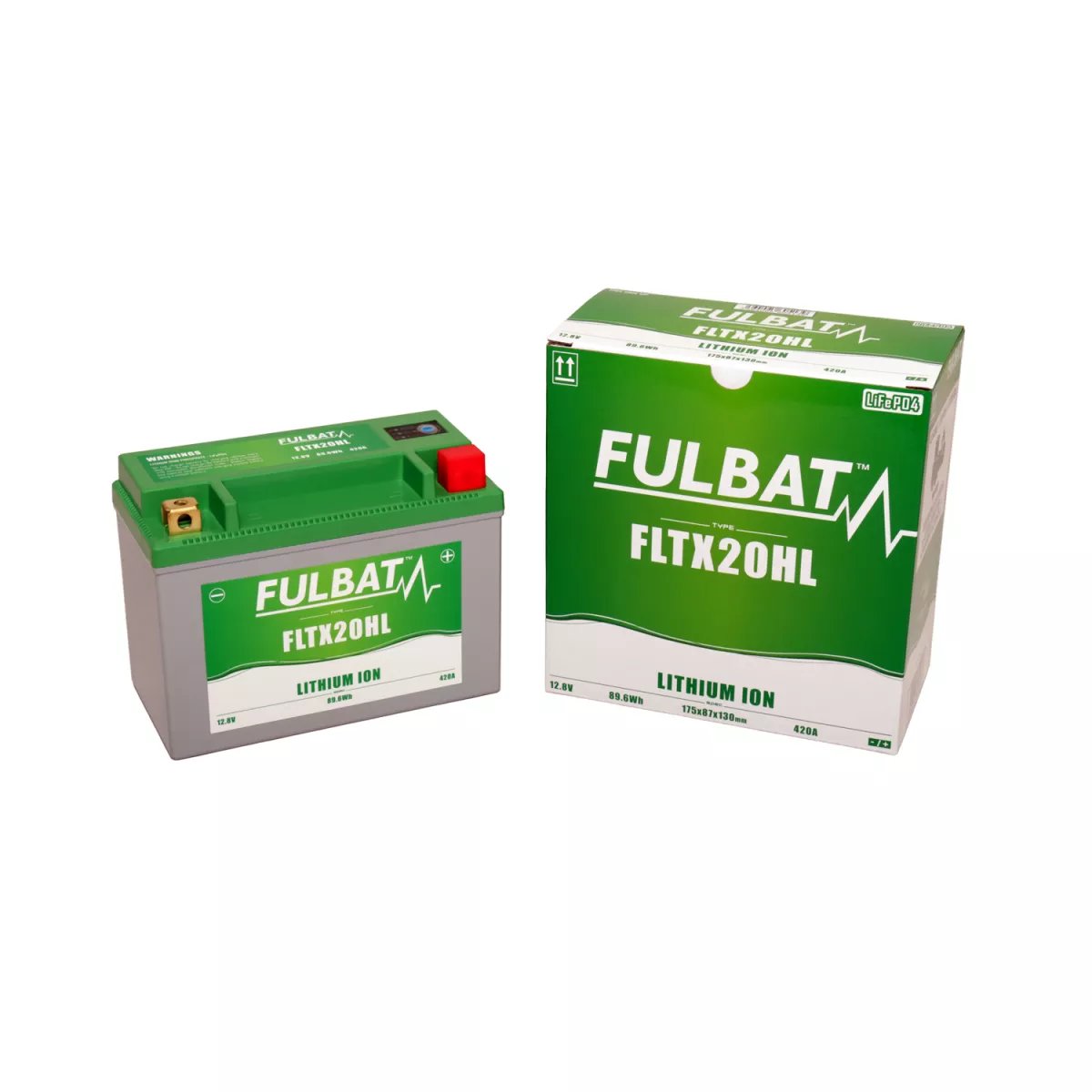 BATTERIE MOTO FULBAT LITHIUM LIFEPO4 FLTX20HL 12V 89,6WH 420A BATTERIE MOTO FULBAT LITHIUM LIFEPO4 FLTX20HL 12V 89,6WH 420A – Image 1
