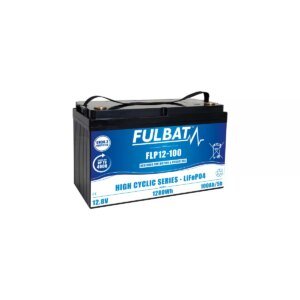 BATTERIE LiFePO4 CYCLIC LITHIUM FULBAT FLP12-100 12,8V 100AH