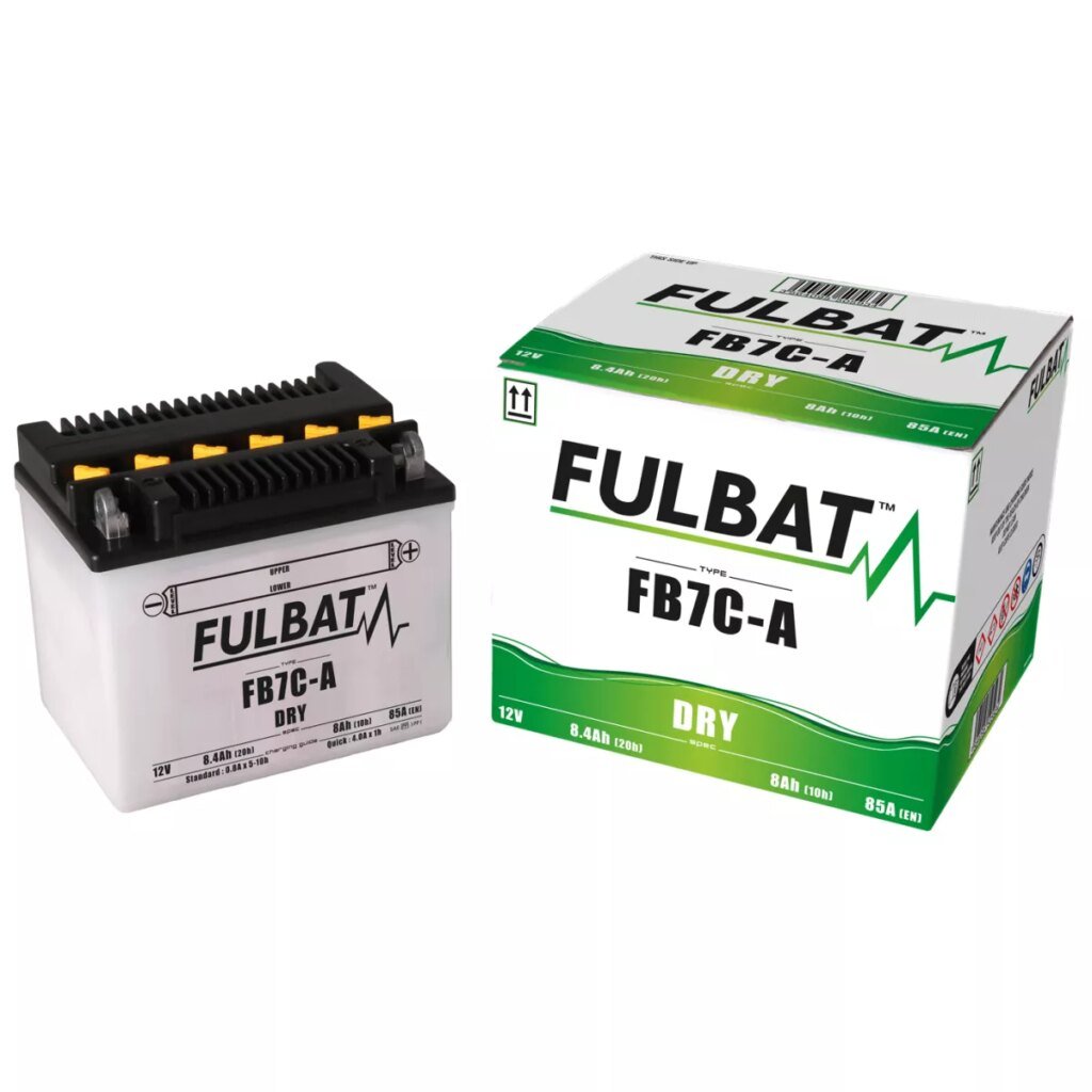 BATTERIE MOTO FULBAT DRY FB7C A 12V 8,4AH 85A