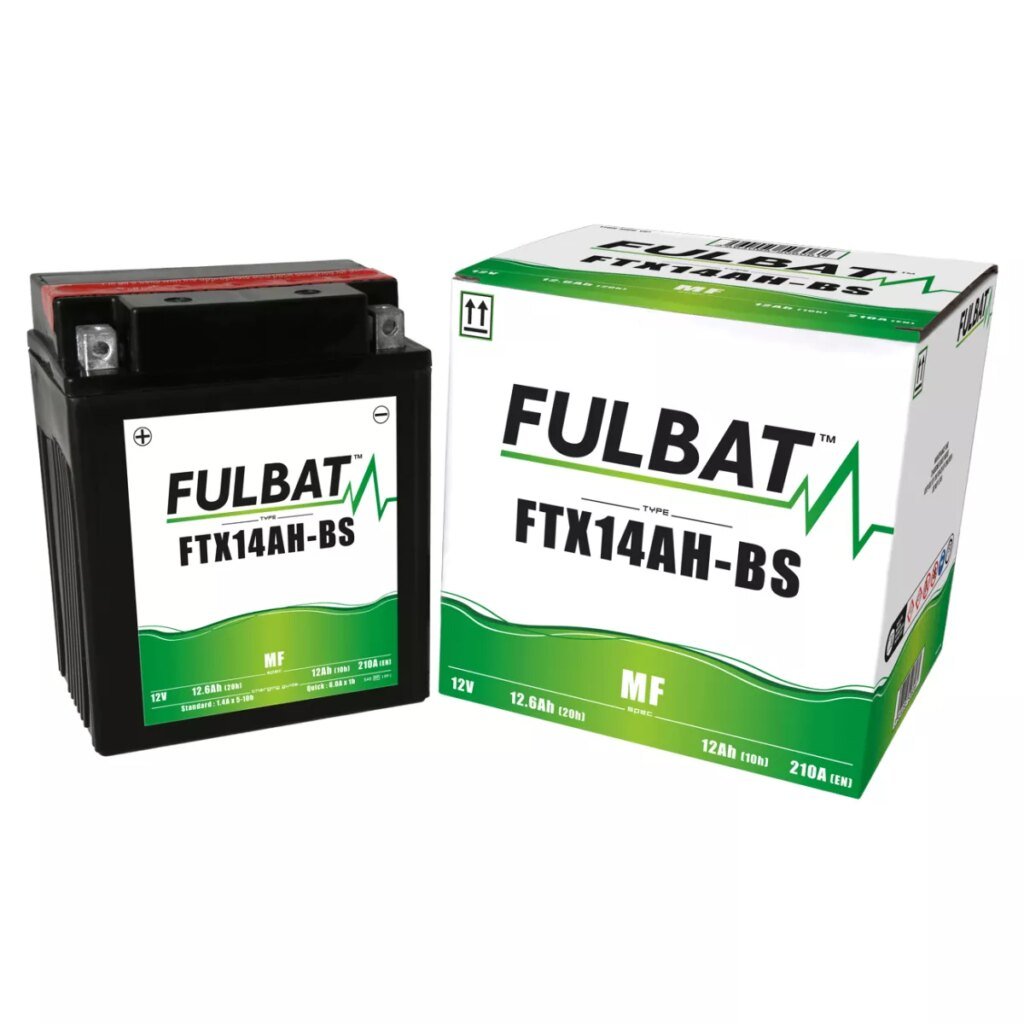 BATTERIE MOTO FULBAT MF FTX14AH BS 12V 12,6AH 210A