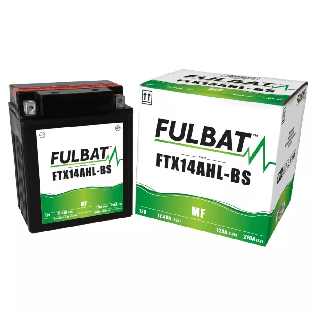 BATTERIE MOTO FULBAT MF FTX14AHL BS 12V 12,6AH 210A
