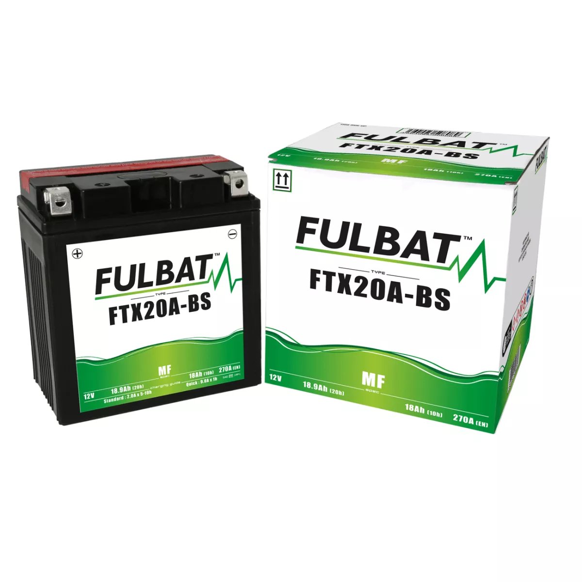 BATTERIE MOTO FULBAT MF FTX20A-BS 12V 18,9AH 270A BATTERIE MOTO FULBAT MF FTX20A-BS 12V 18,9AH 270A – Image 1