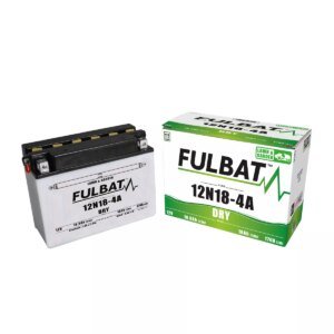 BATTERIE MOTO FULBAT DRY 12N18-4A 12V 18,9AH 170 A