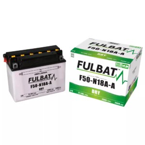BATTERIE MOTO FULBAT DRY F50 N18A A 12V 21,1AH 260A