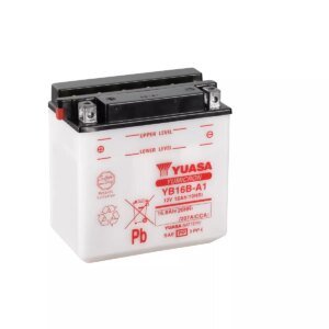 BATTERIE MOTO YUASA YB16BA 1 12V 16AH 207A