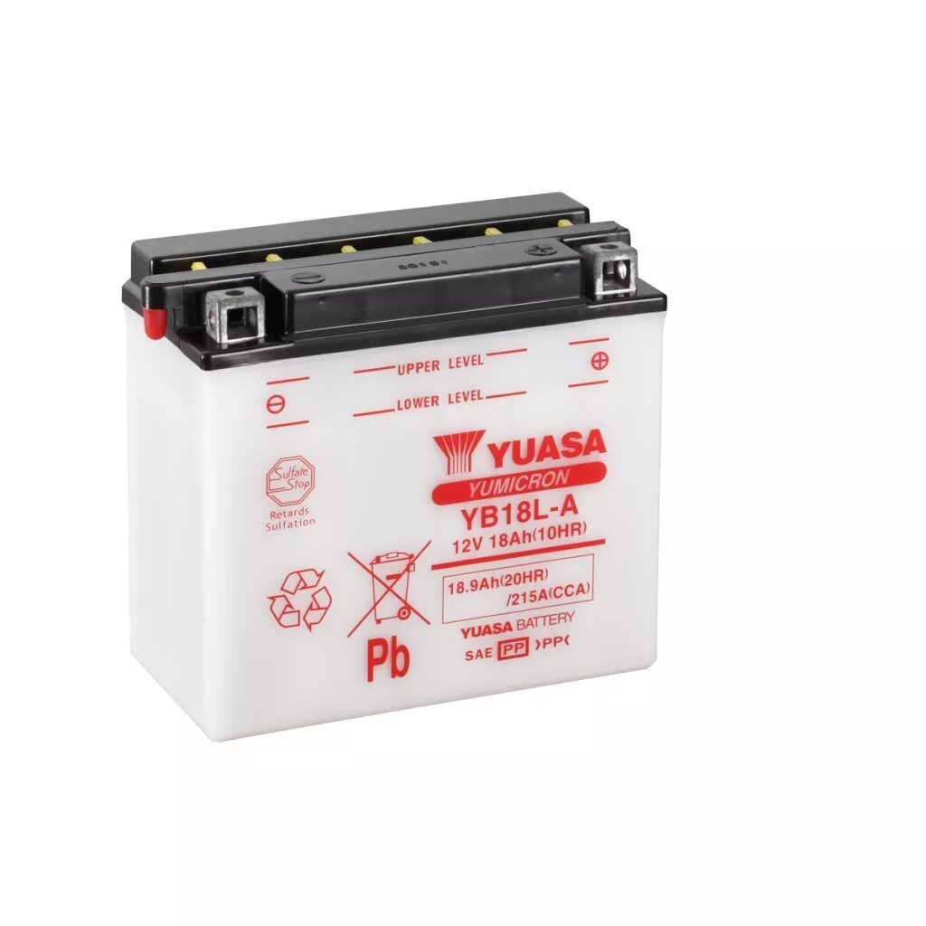 BATTERIE MOTO YUASA YB18L A 12V 18AH 215A
