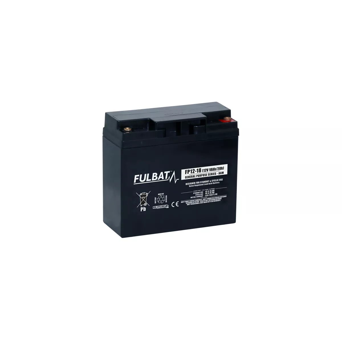 BATTERIE FULBAT FP12-18 12V 18AH BATTERIE FULBAT FP12-18 12V 18AH – Image 1