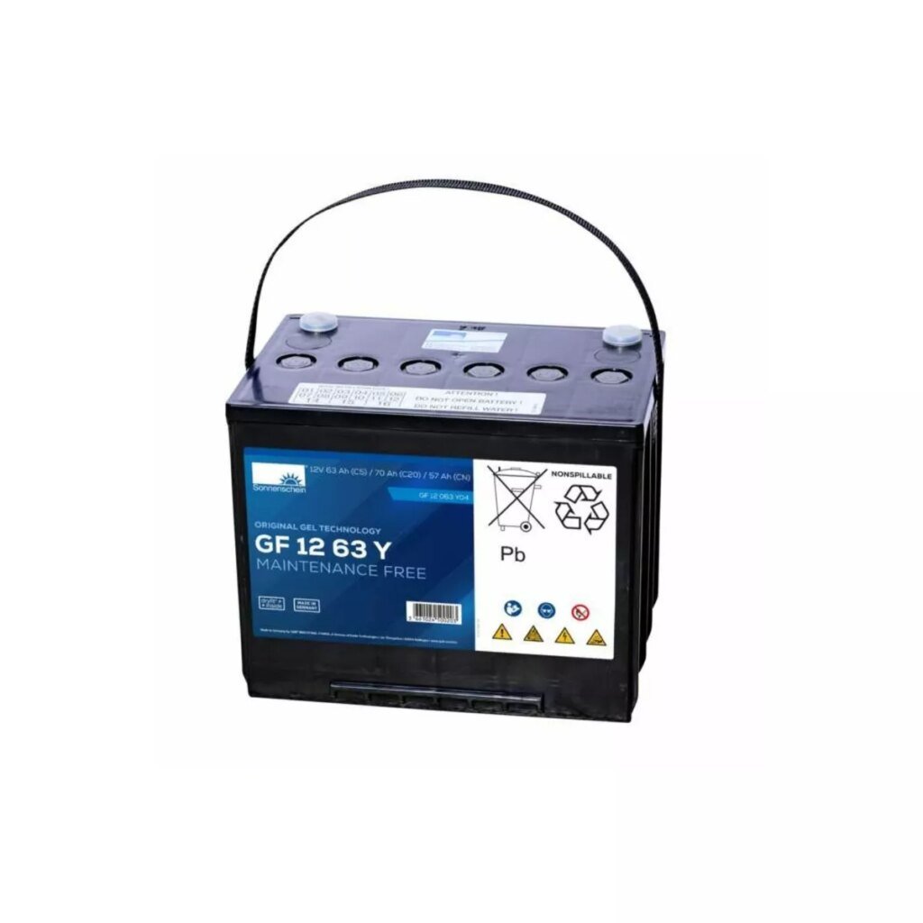BATTERIE GEL SONNENSCHEIN GF12063YO 12V 63AH
