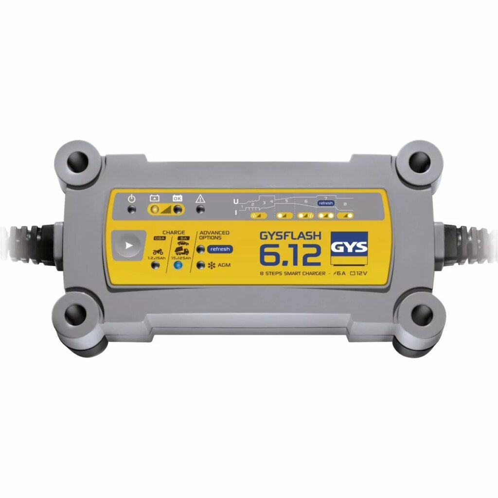 CHARGEUR DE BATTERIE GYS GYSFLASH 6.12 12V