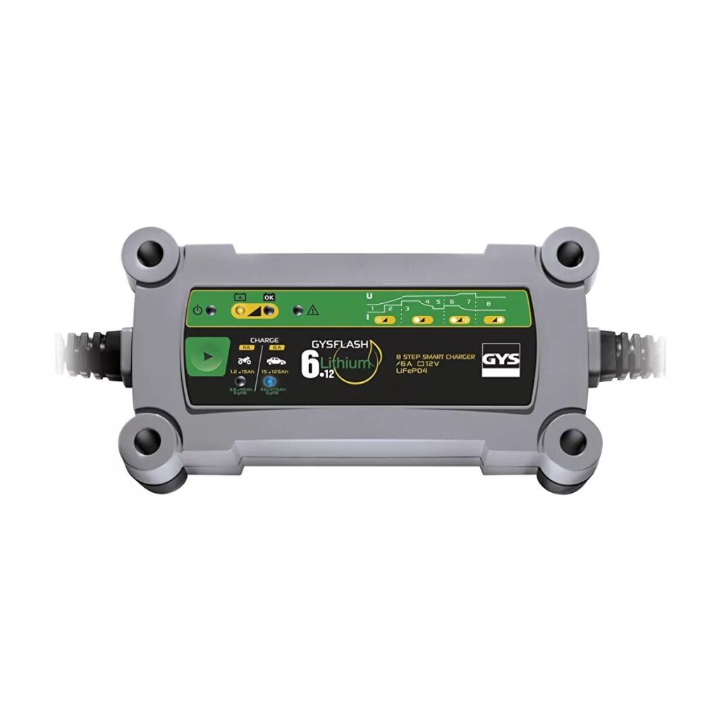 CHARGEUR DE BATTERIE GYS GYSFLASH LITHIUM 6.12 12V
