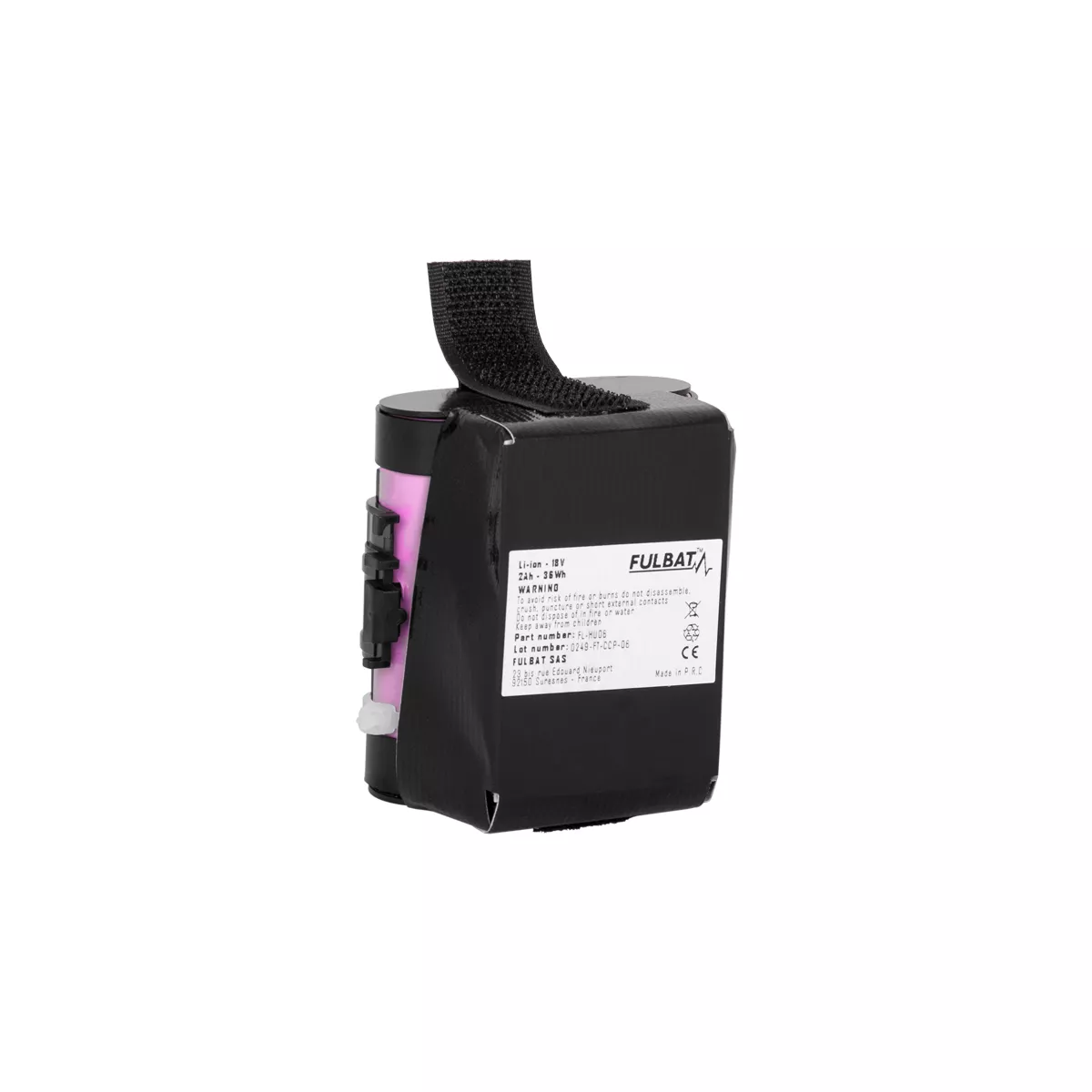 BATTERIE ROBOT TONDEUSE HUSQVARNA GARDENA 18V 2AH 36Wh LI-ION Câble dédoubleur sans fusibles TecMate O-15 - SAE85 – Image 1