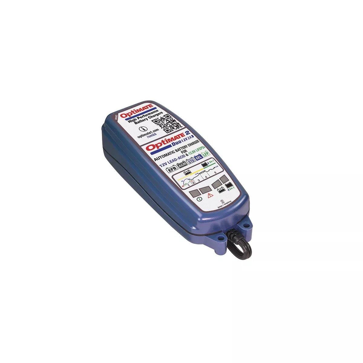 CHARGEUR OPTIMATE 2 DUO TM550 CHARGEUR OPTIMATE 2 DUO TM550 – Image 1