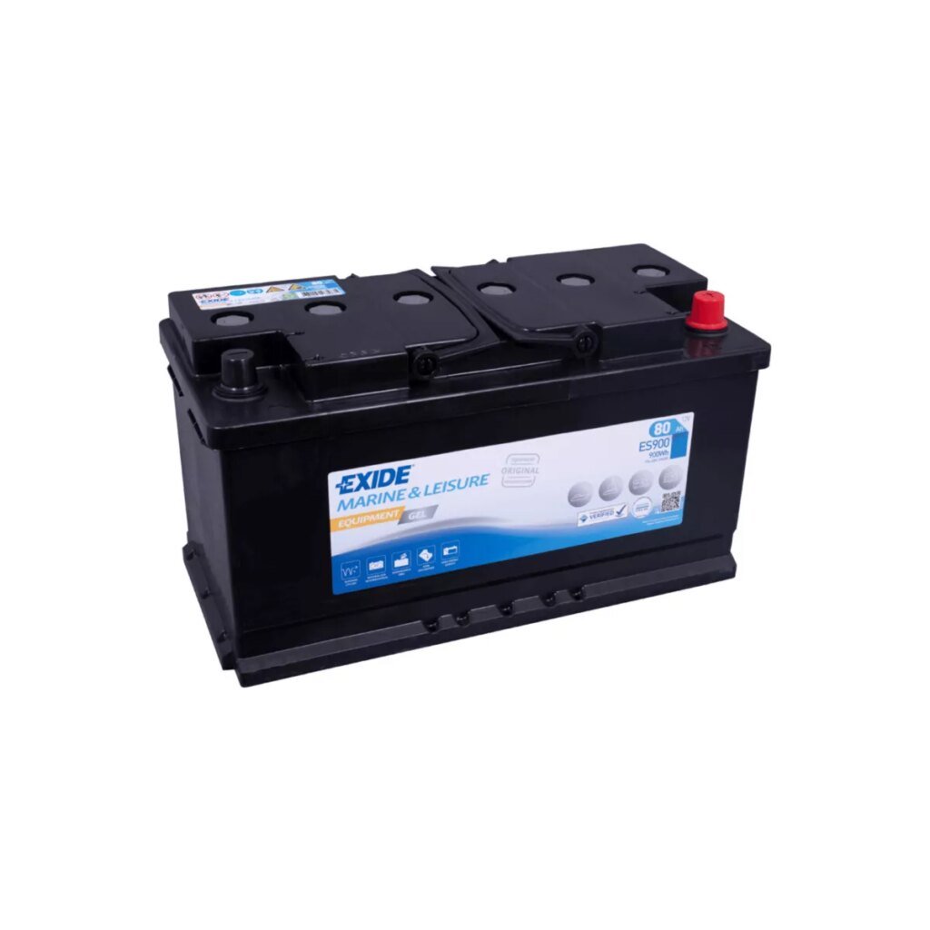 BATTERIE GEL EXIDE MARINE & LEISURE ES900 12V 80Ah 540A