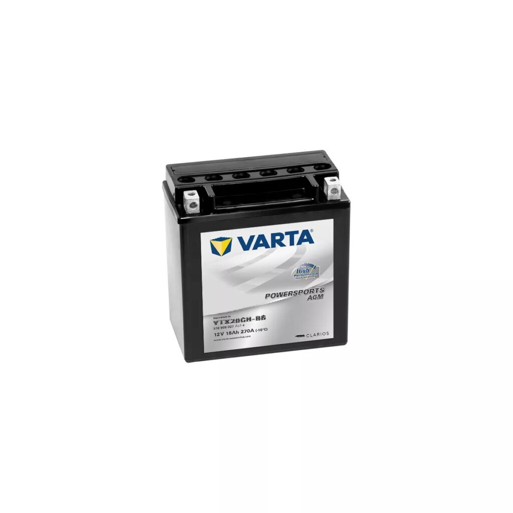 BATTERIE MOTO VARTA AGM YTX20CH BS