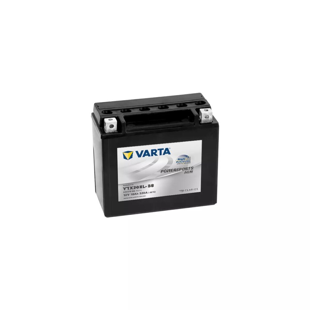 BATTERIE MOTO VARTA AGM YTX20HL BS